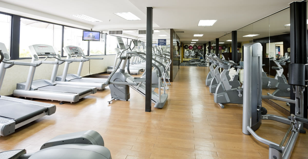 Eurobuilding Hotel & Suites Caracas Bagian luar foto The gym at the hotel